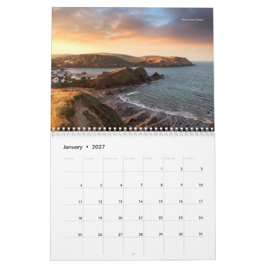 engelse kalender (Jan 2027)