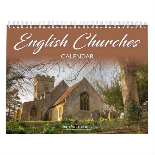 Engelse kerken kalender (Hoes)