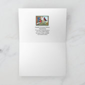 Engelse Kerst Robin Postbodes Vogels 1934 Kunst Kaart (Binnen)