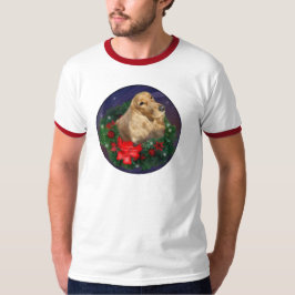 Engelse kerstcadeautjes voor Cocker Spaniel T-shirt