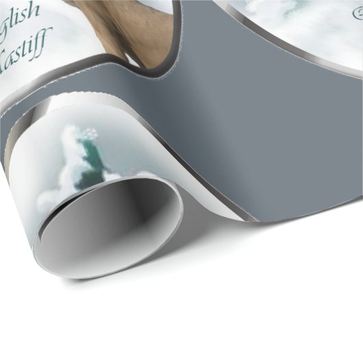 Engelse kerstmis cadeaupapier (Rol Hoek)