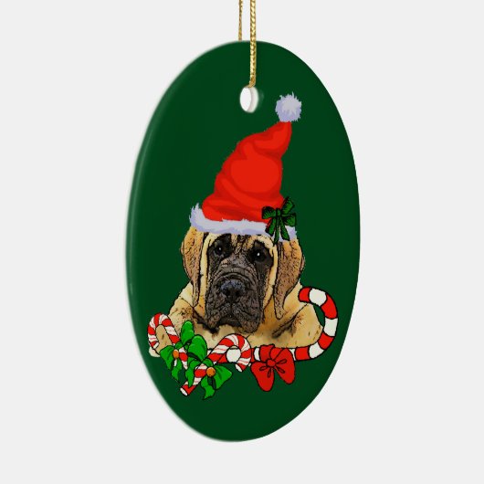 Engelse kerstmis keramisch ornament (Rechts)