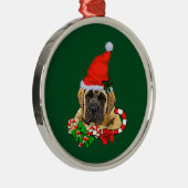 Engelse kerstmis metalen ornament (Rechts)