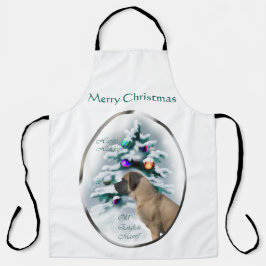 Engelse kerstmis schort