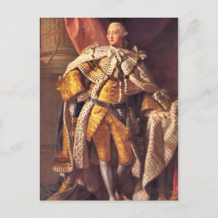 Engelse koning George III van de Studio Allan Rams Briefkaart
