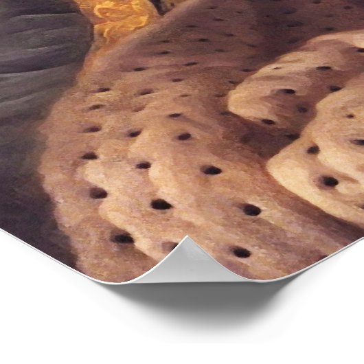 Engelse koning George III van de Studio Allan Rams Poster (Hoek)