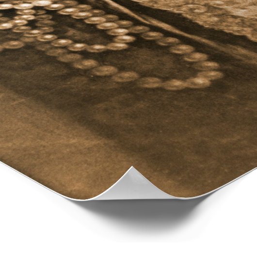 Engelse koningin Charlotte 1762 Poster (Hoek)