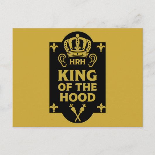 Engelse Koninklijke Koning Charles Briefkaart (Voorkant)