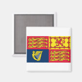 Engelse Koninklijke Standaard Magneet (Voorkant / Achterkant)