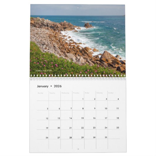 Engelse Kustkalender 2024 Kalender (Jan 2026)