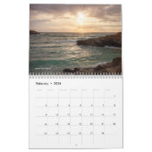 Engelse kustkalender kalender (Feb 2026)