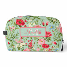 Engelse landelijke wilde bloem monogram  