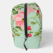 Engelse landelijke wilde bloem monogram toilettasje (Rechts)