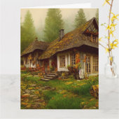 ENGELSE LANDHUIS KAART (Gele Bloem)