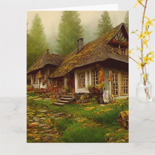 ENGELSE LANDHUIS KAART (Gele Bloem)