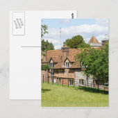 Engelse landhuizen briefkaart (Voorkant / Achterkant)