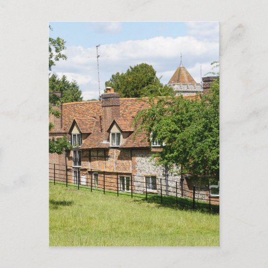 Engelse landhuizen briefkaart (Voorkant)