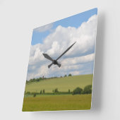 Engelse landwandklok vierkante klok (Hoek)