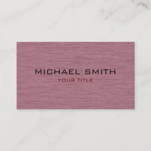 Engelse Lavendel Professioneel Modern Visitekaartj Visitekaartje (Voorkant)