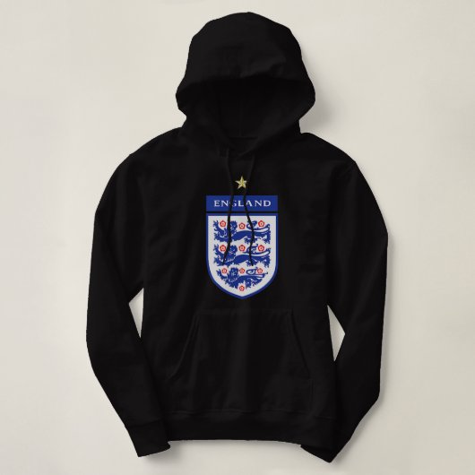 engelse leonesses football 2022 Three Heraldic Lio Hoodie (Design voorkant)