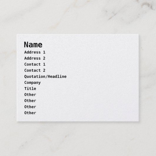 Engelse leraar ภ = ค,อ,นรู?thnos =ส,าษ visitekaartje (Voorkant)