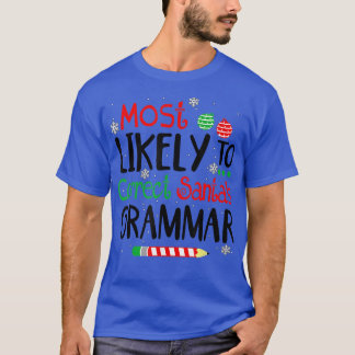 engelse leraar corrigeert waarschijnlijk de gra va t-shirt