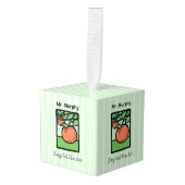 Engelse leraar Dank je, Apple Decoratie (Voorkant hoekig)