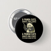Engelse leraar grammatica interpunctie humor Oxfor Ronde Button 5,7 Cm (Voorkant /achterkant)