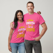 Engelse leraar grammaticapolitie t-shirt (Unisex)