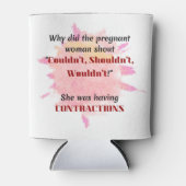 Engelse leraar Joke Gift pregnant Joke Gift Blikjeskoeler (Voorkant)