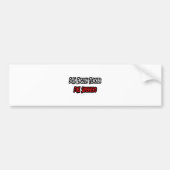 Engelse leraar superheld bumpersticker (Voorkant)