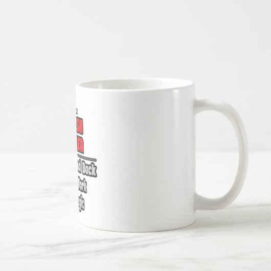 Engelse leraar...werk mijn magie koffiemok (Rechts)
