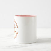 Engelse leraren Koffieliefhebbers Grappig Quote Tweekleurige Koffiemok (Center)