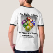 Engelse leraren t-shirt (Achterkant)