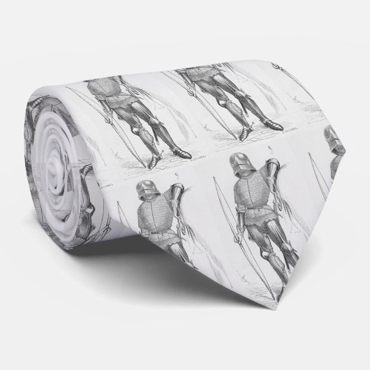 Engelse Longbowman Stropdas (Opgerold)