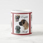 Engelse Mastiff Art Grote Koffiekop (Voorkant)