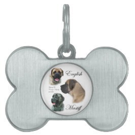 Engelse Mastiff Art Huisdieren Naamplaatje