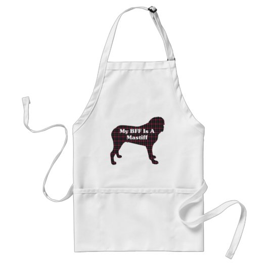 ENGELSE MASTIFF BFF Cadeaus Standaard Schort (Voorkant)