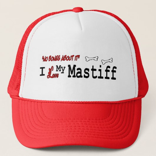 Engelse Mastiff-cadeaus Trucker Pet (Voorkant)