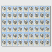 Engelse mastiff (Fawn)-schilderij - Oorspronkelijk Cadeaupapier (Vlak)