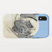 Engelse mastiff (Fawn)-schilderij - Oorspronkelijk Case-Mate iPhone Case (Achterkant (horizontaal))