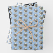 Engelse mastiff (Fawn)-schilderij - Oorspronkelijk Inpakpapier Vel (In situ)