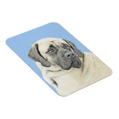 Engelse mastiff (Fawn)-schilderij - Oorspronkelijk Magneet (Rechterzijde)