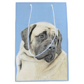 Engelse mastiff (Fawn)-schilderij - Oorspronkelijk Medium Cadeauzakje (Voorkant)