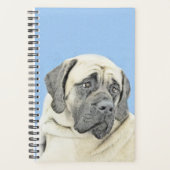 Engelse mastiff (Fawn)-schilderij - Oorspronkelijk Planner (Voorkant)