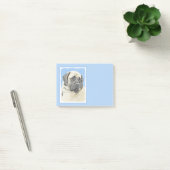Engelse mastiff (Fawn)-schilderij - Oorspronkelijk Post-it® Notes (Kantoor)