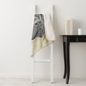 Engelse mastiff (Fawn)-schilderij - Oorspronkelijk Sherpa Deken (In situ)