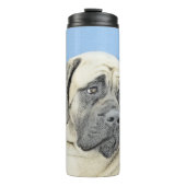 Engelse mastiff (Fawn)-schilderij - Oorspronkelijk Thermosbeker (Voorkant)