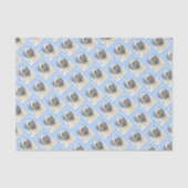 Engelse mastiff (Fawn)-schilderij - Oorspronkelijk Tissuepapier (Voorkant)