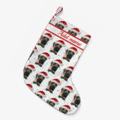Engelse Mastiff-hondenras Kerstmis Kleine Kerstsok (Voorkant (Hangend))